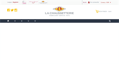 Desktop Screenshot of lachaussetterie.fr